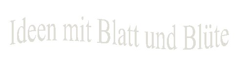 Ideen mit Blatt und Blüte